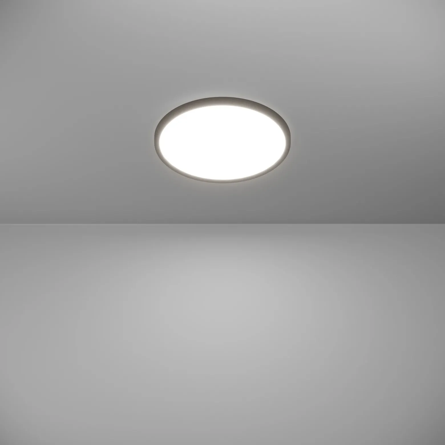 EGLO connect lámpara LED de techo Rovito-Z, negro, Ø 30 cm