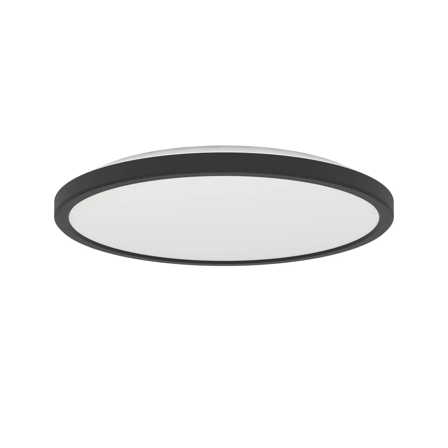 EGLO connect lámpara LED de techo Rovito-Z, negro, Ø 30 cm