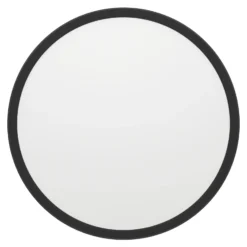 EGLO connect lámpara LED de techo Rovito-Z, negro, Ø 30 cm