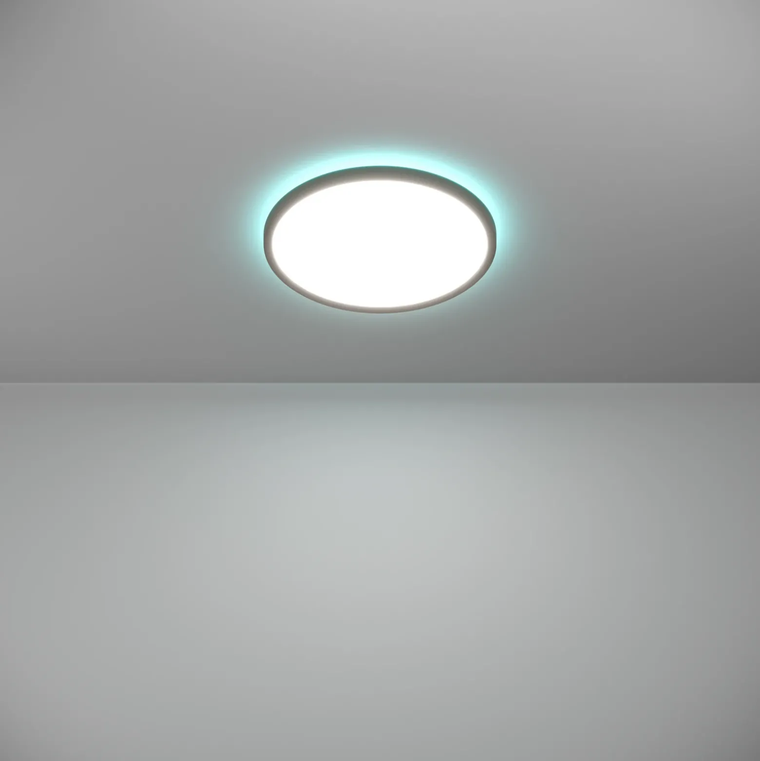 EGLO connect lámpara LED de techo Rovito-Z, negro, Ø 30 cm