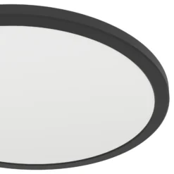 EGLO connect lámpara LED de techo Rovito-Z, negro, Ø 39 cm