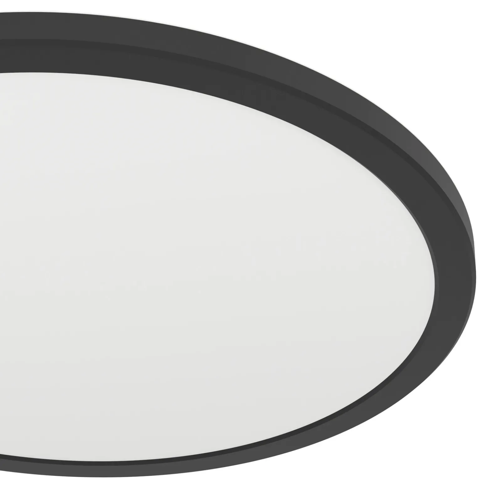 EGLO connect lámpara LED de techo Rovito-Z, negro, Ø 39 cm
