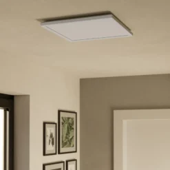 EGLO connect lámpara LED de techo Rovito-Z, blanco, 39 x 39 cm