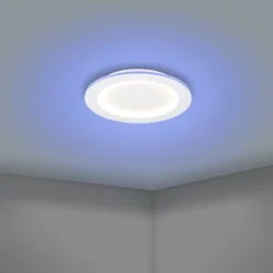 EGLO connect lámpara LED de techo Padrogiano-Z, Ø 45 cm, blanco