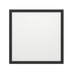 EGLO connect lámpara LED de techo Rovito-Z, negro, 29 x 29 cm