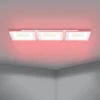 EGLO connect lámpara LED de techo Padrogiano-Z de 3 luces, 120 x 30 cm