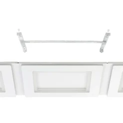 EGLO connect lámpara LED de techo Padrogiano-Z de 3 luces, 120 x 30 cm