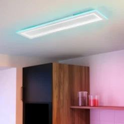 EGLO connect lámpara LED de techo Padrogiano-Z de 1 luz, 120 x 30 cm