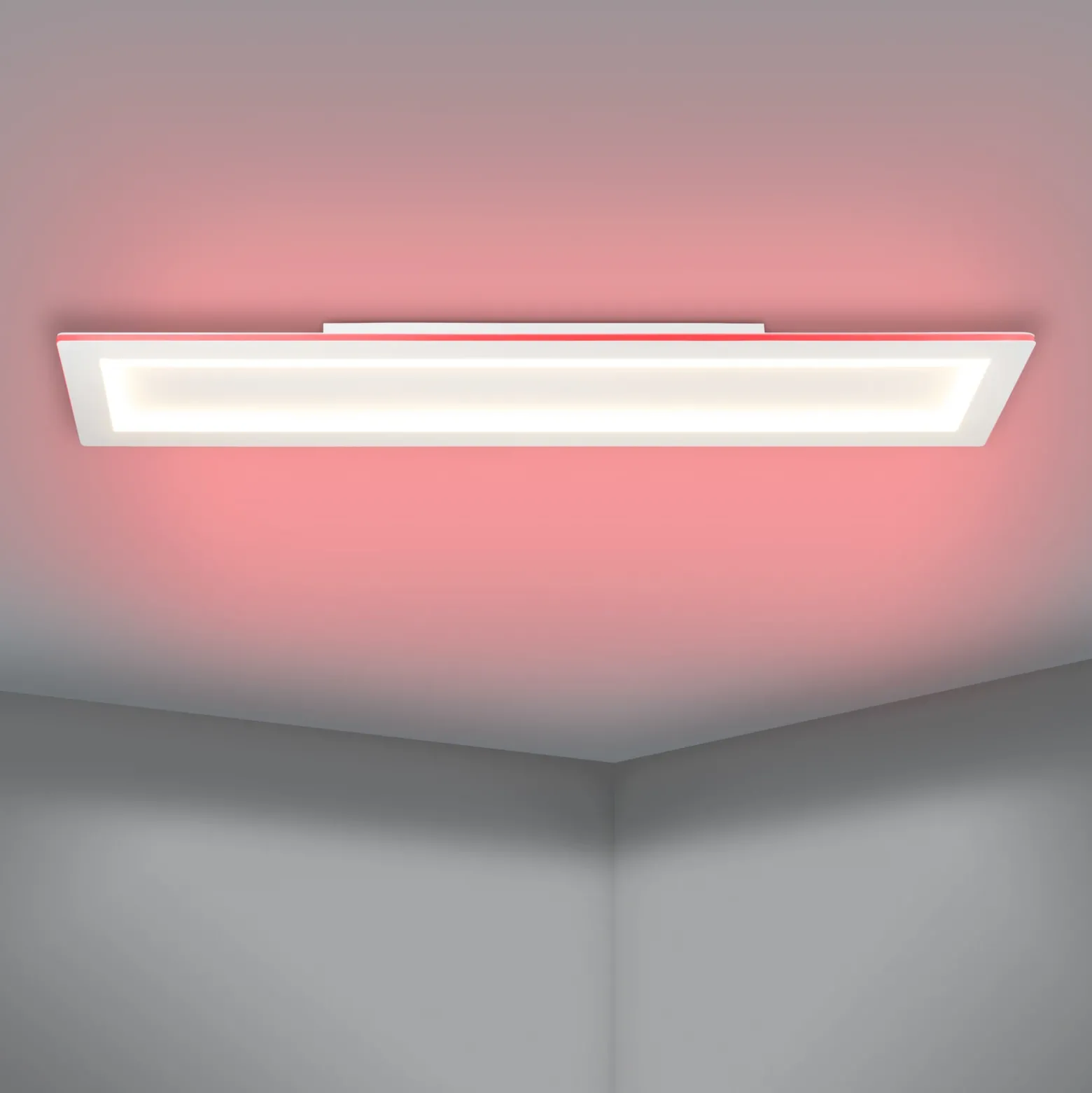 EGLO connect lámpara LED de techo Padrogiano-Z de 1 luz, 120 x 30 cm