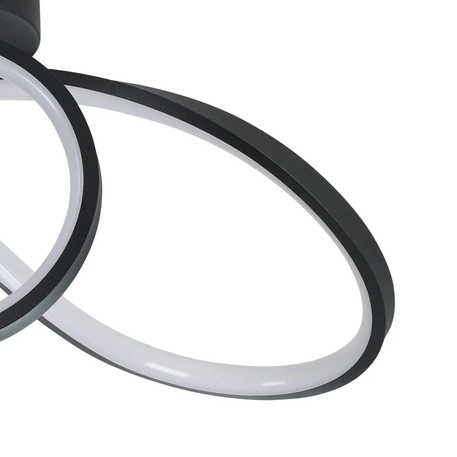 EGLO connect plafón LED Calarossa-Z, negro, aluminio