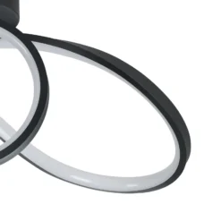 EGLO connect plafón LED Calarossa-Z, negro, aluminio