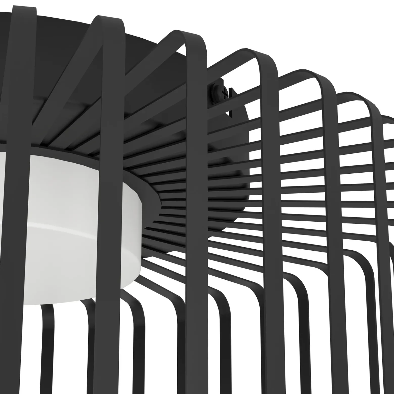 EGLO connect plafón LED Ginestrone-Z, negro, aluminio