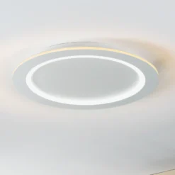 EGLO connect plafón LED Padrogiano-Z, Ø 60 cm, blanco
