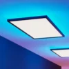 EGLO connect plafón LED Rovito-Z, negro, 57 x 30 cm
