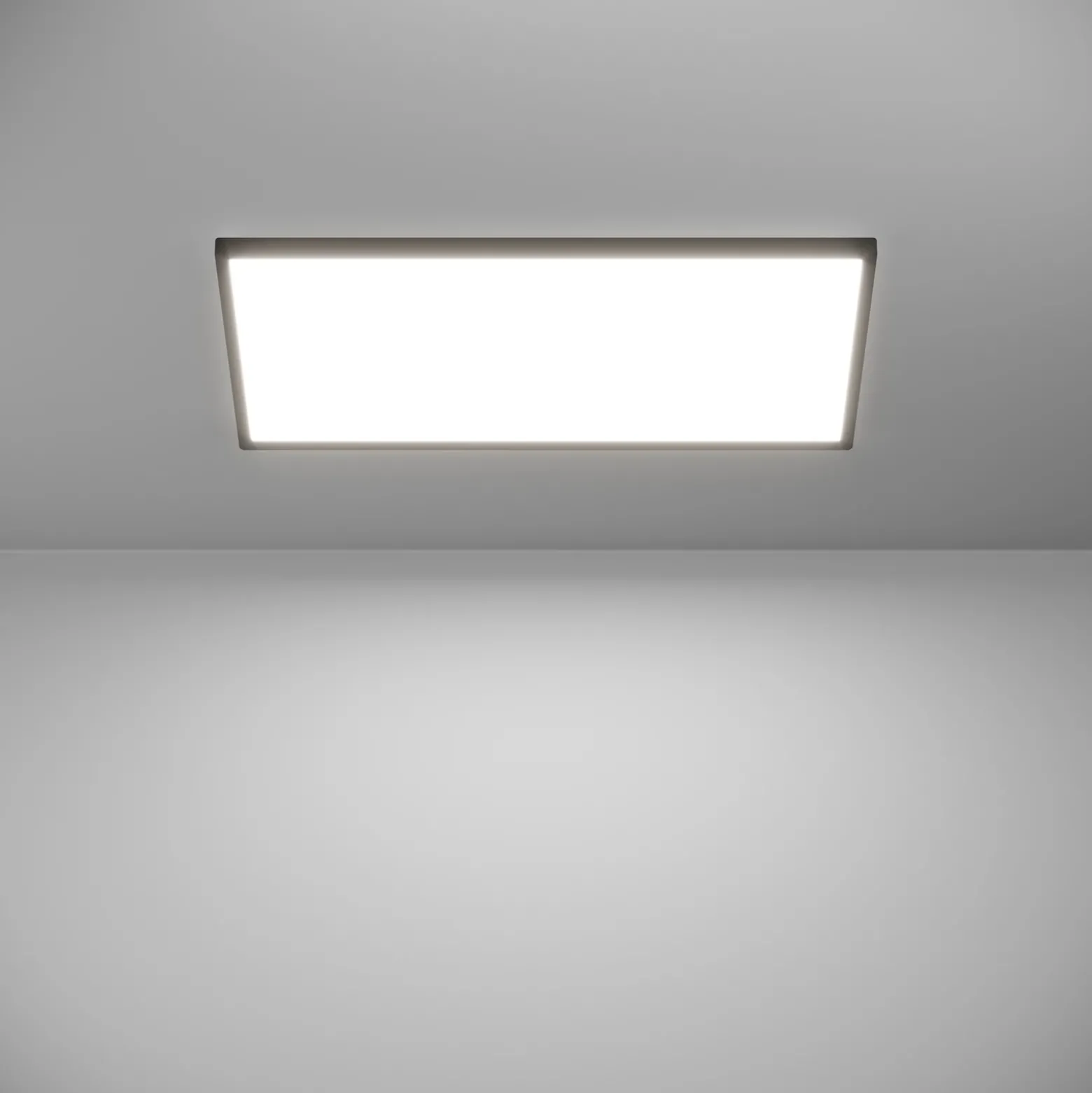 EGLO connect plafón LED Rovito-Z, negro, 57 x 30 cm