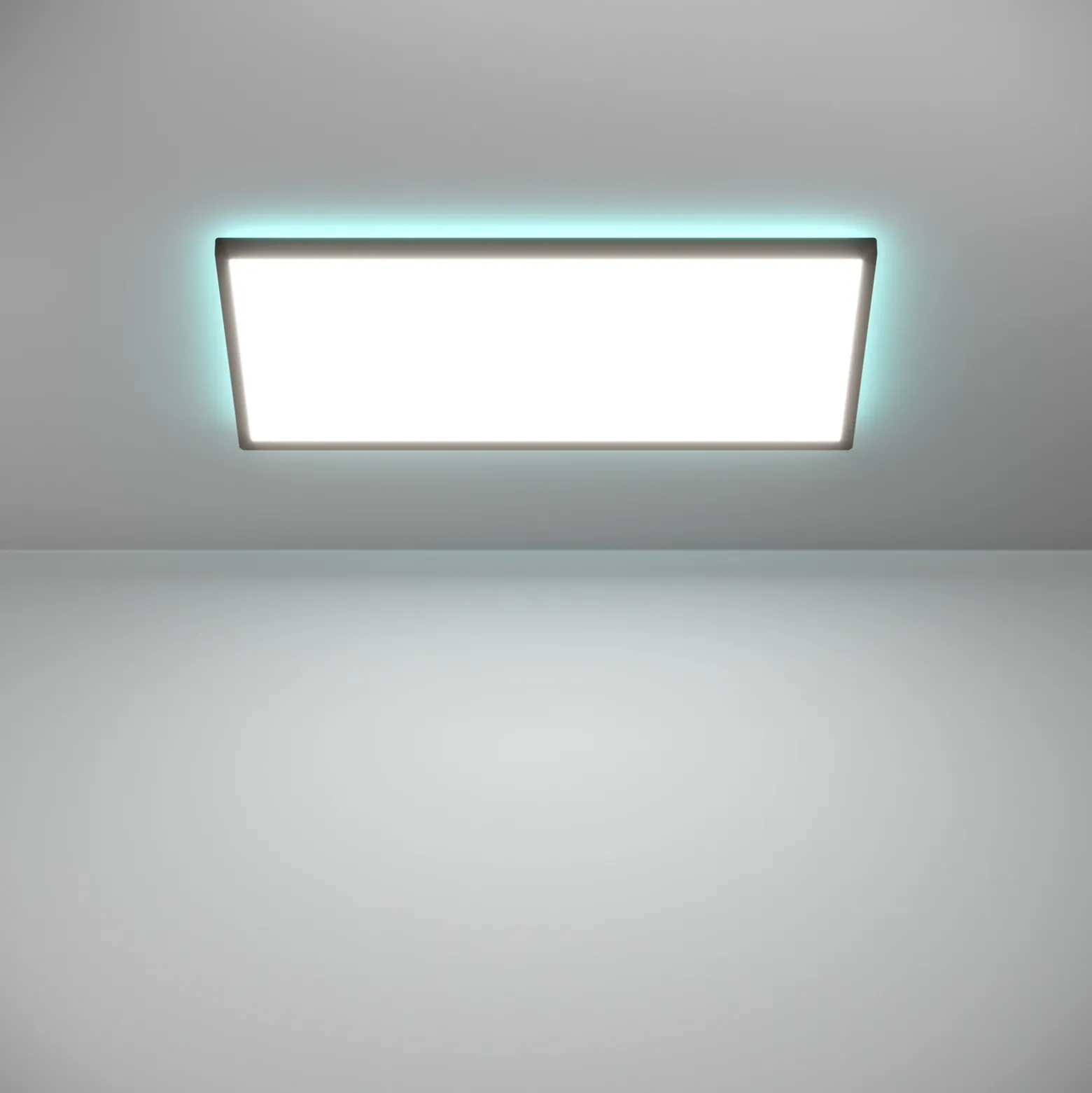 EGLO connect plafón LED Rovito-Z, negro, 57 x 30 cm