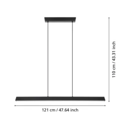 EGLO connect Simolaris-Z colgante LED, 122cm