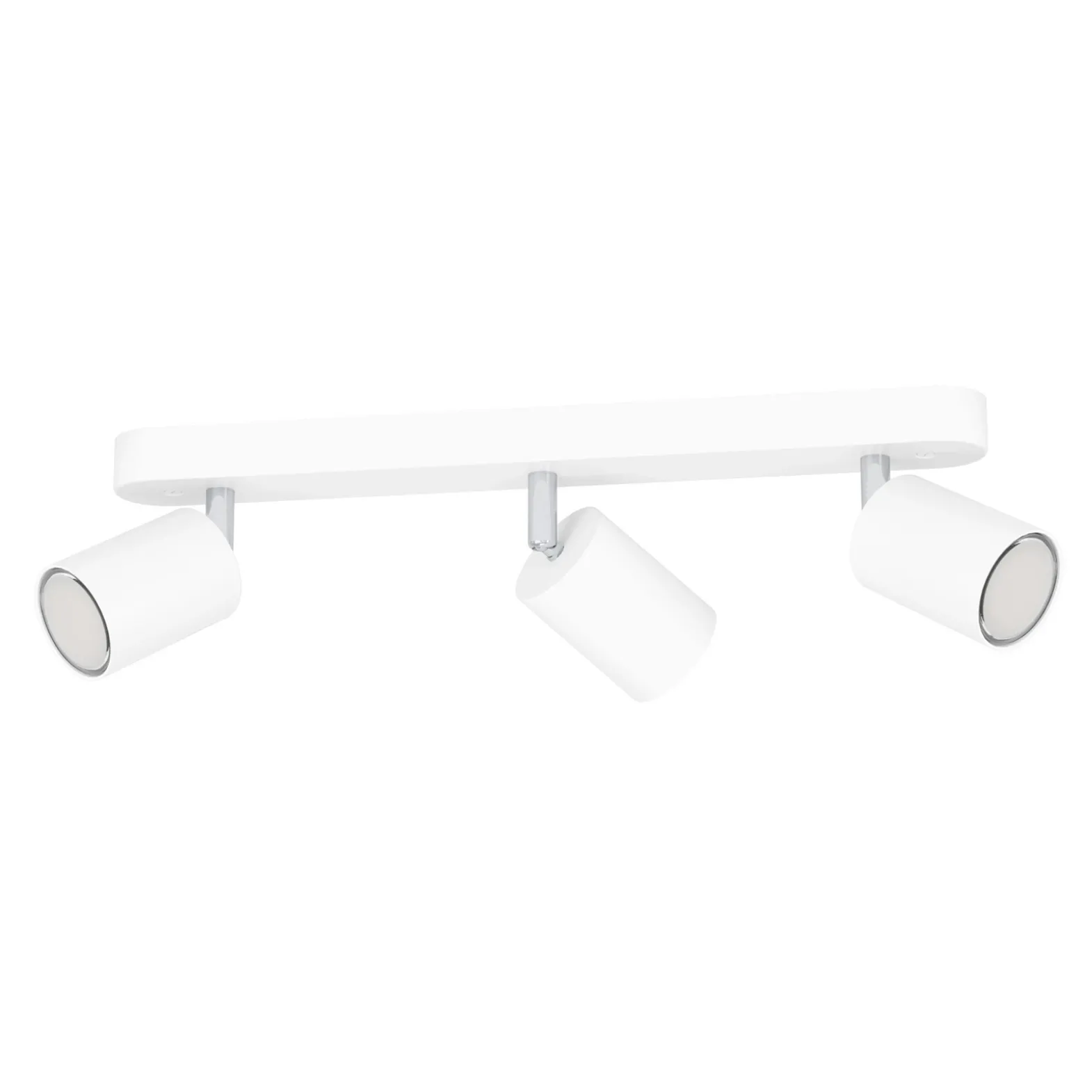 EGLO connect Smart Foco Adfira-Z, blanco, 3 luces, acero