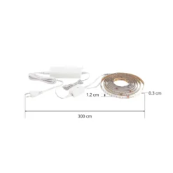 EGLO connect Stripe-C tira LED, RGBW 300 cm
