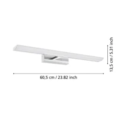 EGLO connect Tabiano-C lámpara espejo LED 60,5 cm