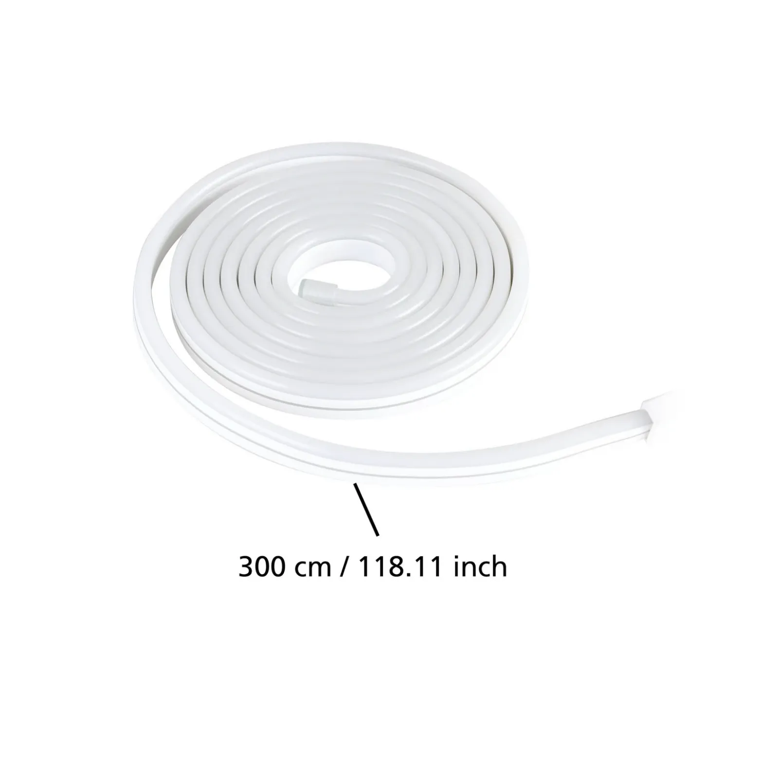 EGLO connect tira LED Neon Stripe-Z, 3 M., RGB, CCT, blanco