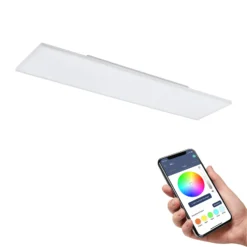 EGLO connect Turcona-Z Lámpara de techo LED 120x30cm