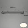 Ekos lámpara de techo LED con sensor, Ø 26 cm