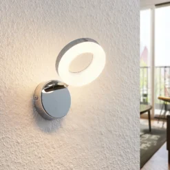 ELC Tioklia foco LED cromado, 1 foco