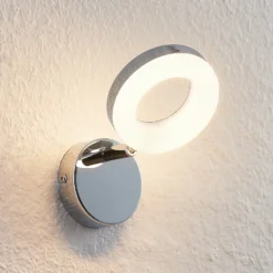 ELC Tioklia foco LED cromado, 1 foco