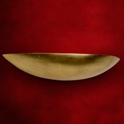 Elegante aplique TAMARA de cerámica, dorado envej.