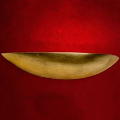 Elegante aplique TAMARA de cerámica, dorado envej.