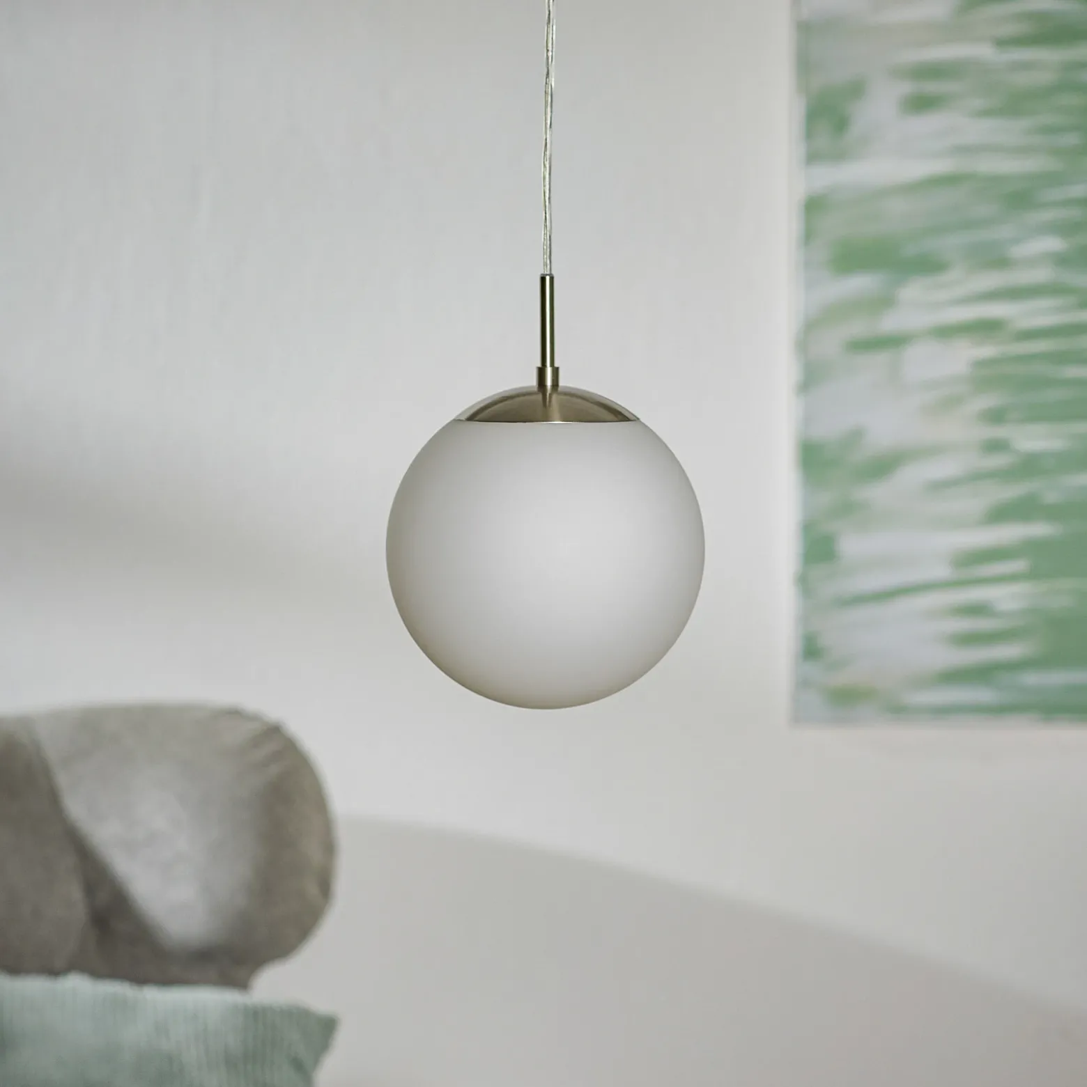 Elegante lámpara colgante Rondo de 20 cm