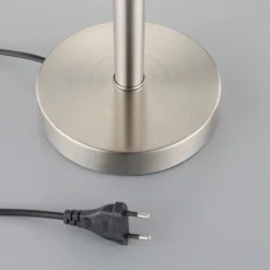 Elegante lámpara de mesa Jolie pantalla de vidrio