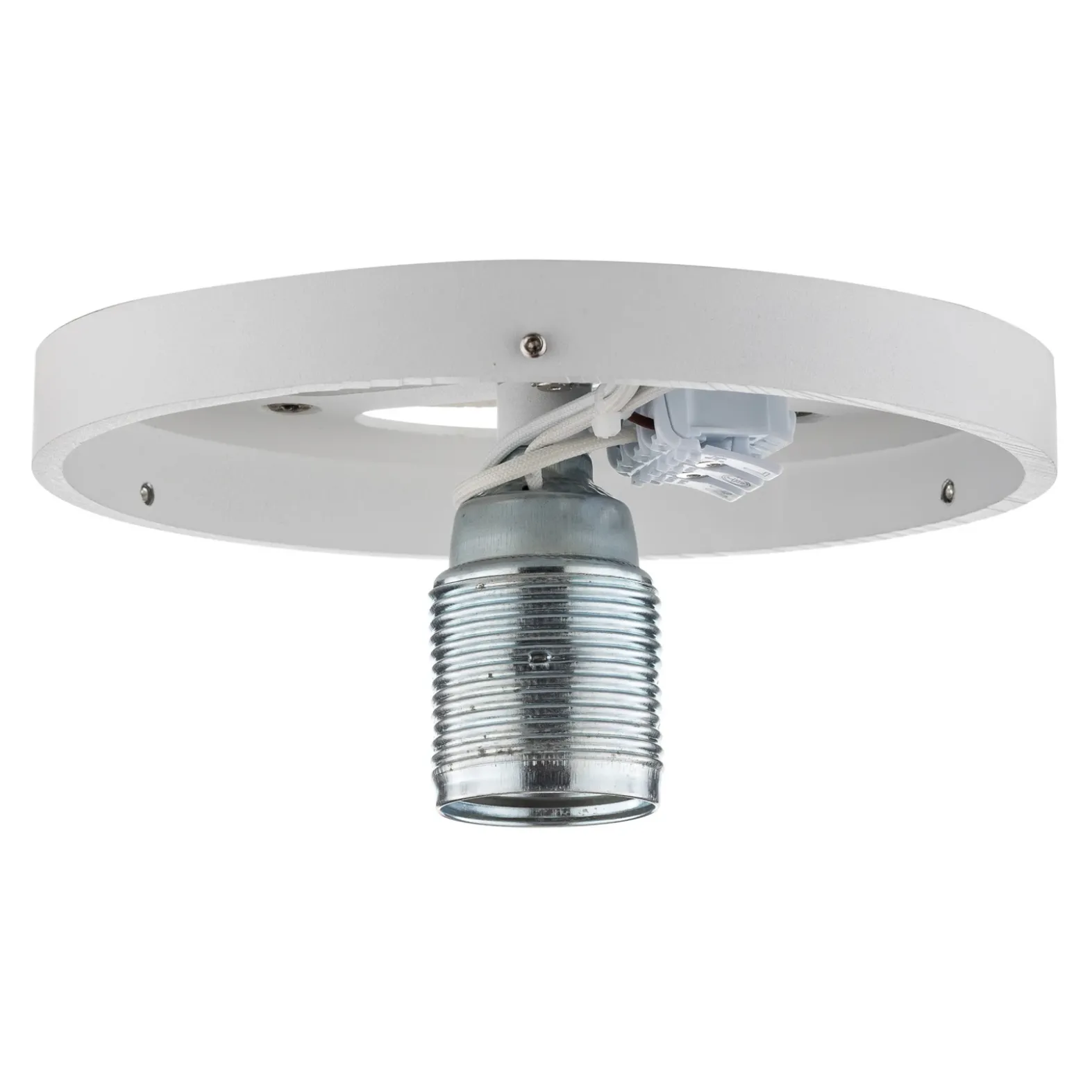 Elegante lámpara de techo Canio con cristal doble