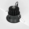 Empotrable Maytoni Yin LED, IP20, 3000K, triac, blanco