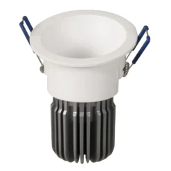 Empotrada LED Toodle redondo asimétrico, blanco