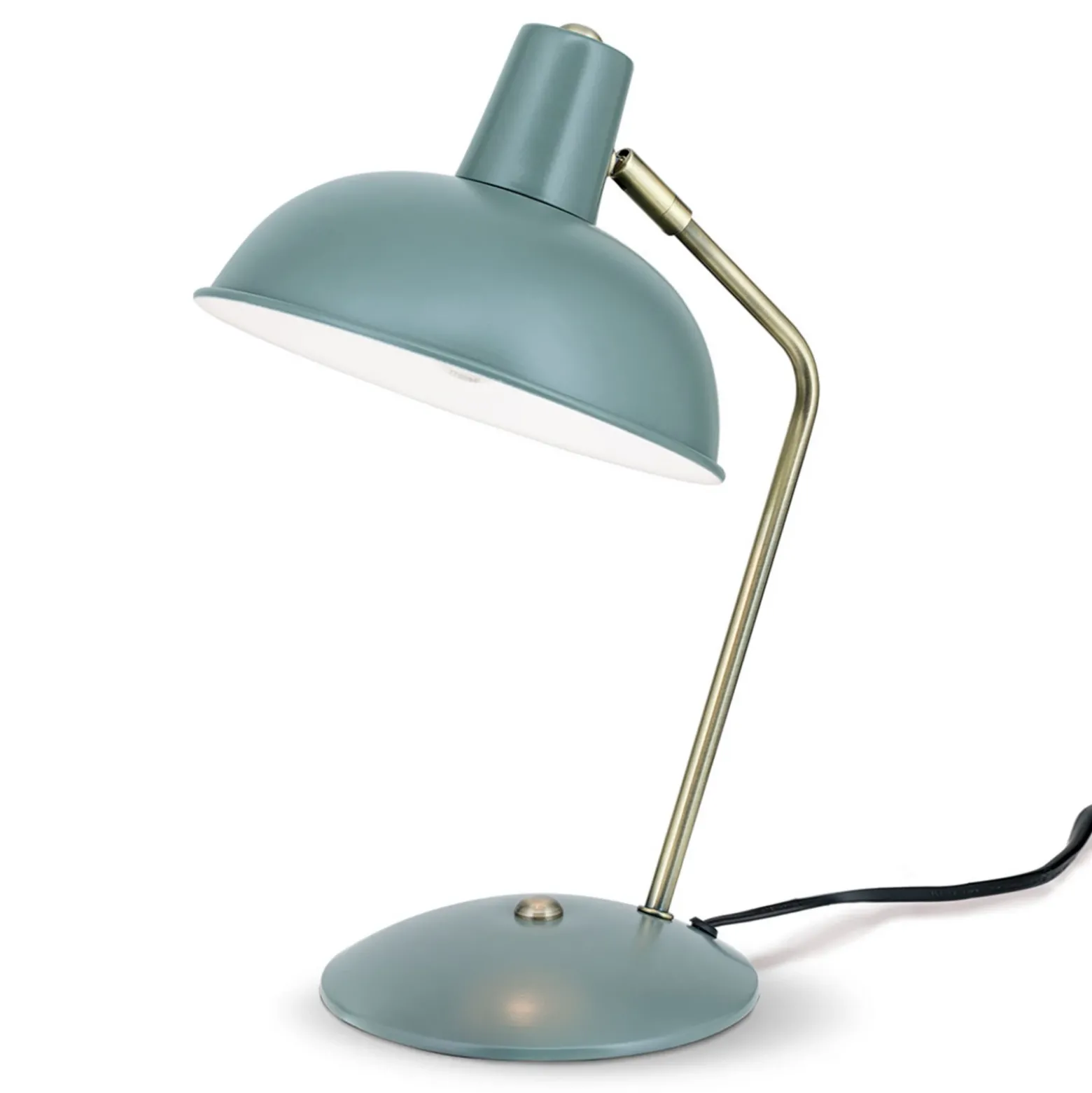 En aspecto vintage - lámpara de mesa Fedra verde