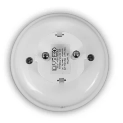 Enchufe adaptador con lámpara nocturna anillo LED
