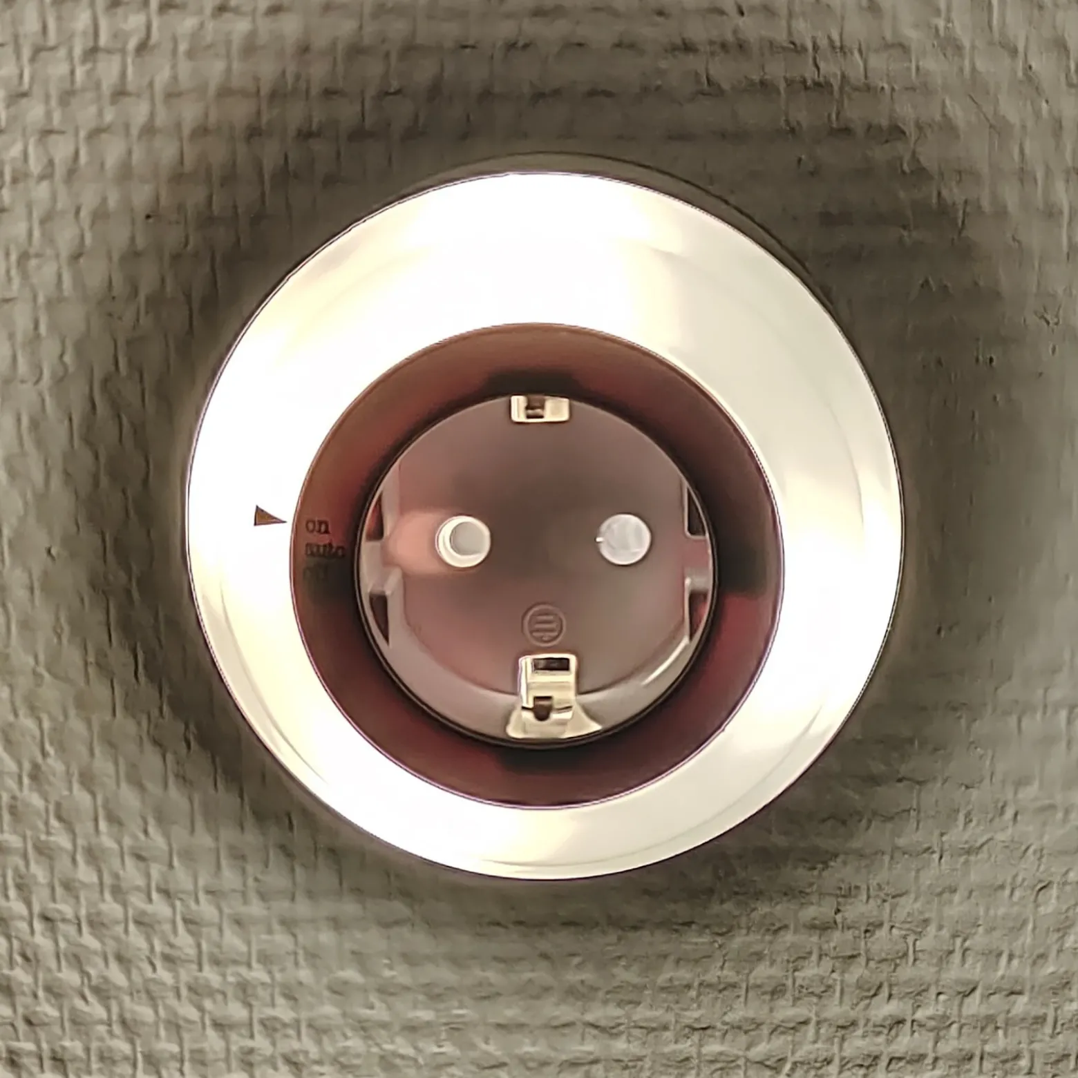 Enchufe adaptador con lámpara nocturna anillo LED