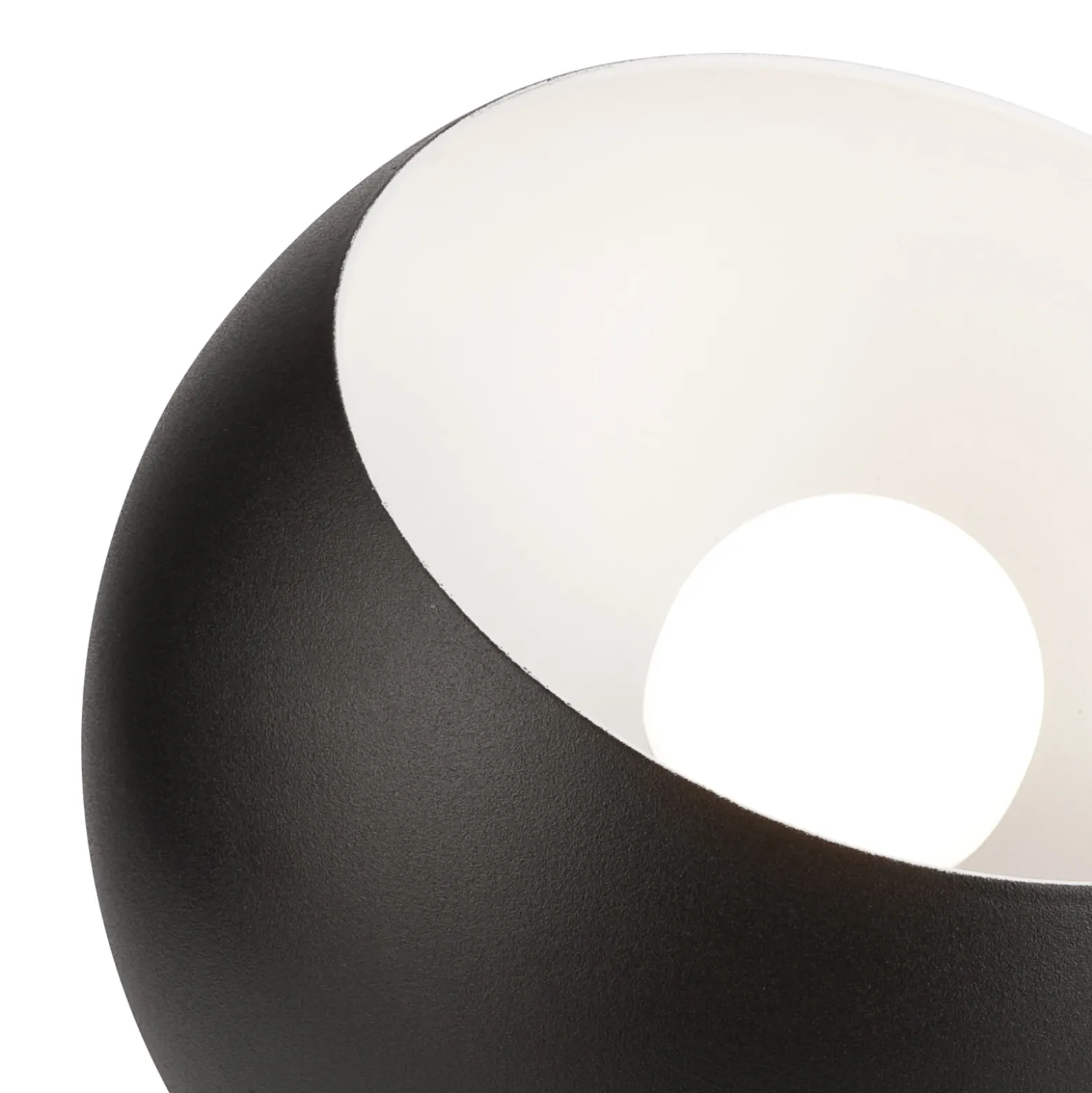 Envostar Arvid lámpara de mesa base de madera pantalla negro