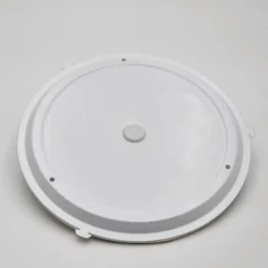 Envostar Caspian plafón, Ø 27 cm, IP54, roble