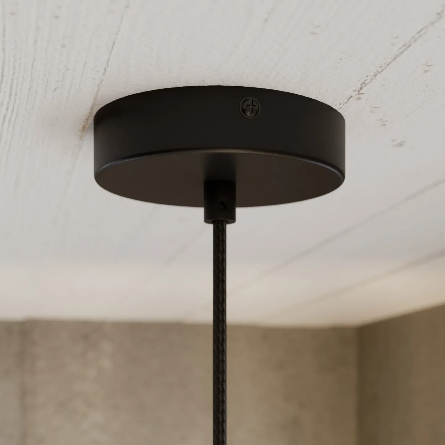 Envostar Lámpara colgante Furn, contrachapado de abedul, 1 luz