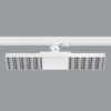 ERCO Jilly 230V 15W oval wide 840 blanco/plata