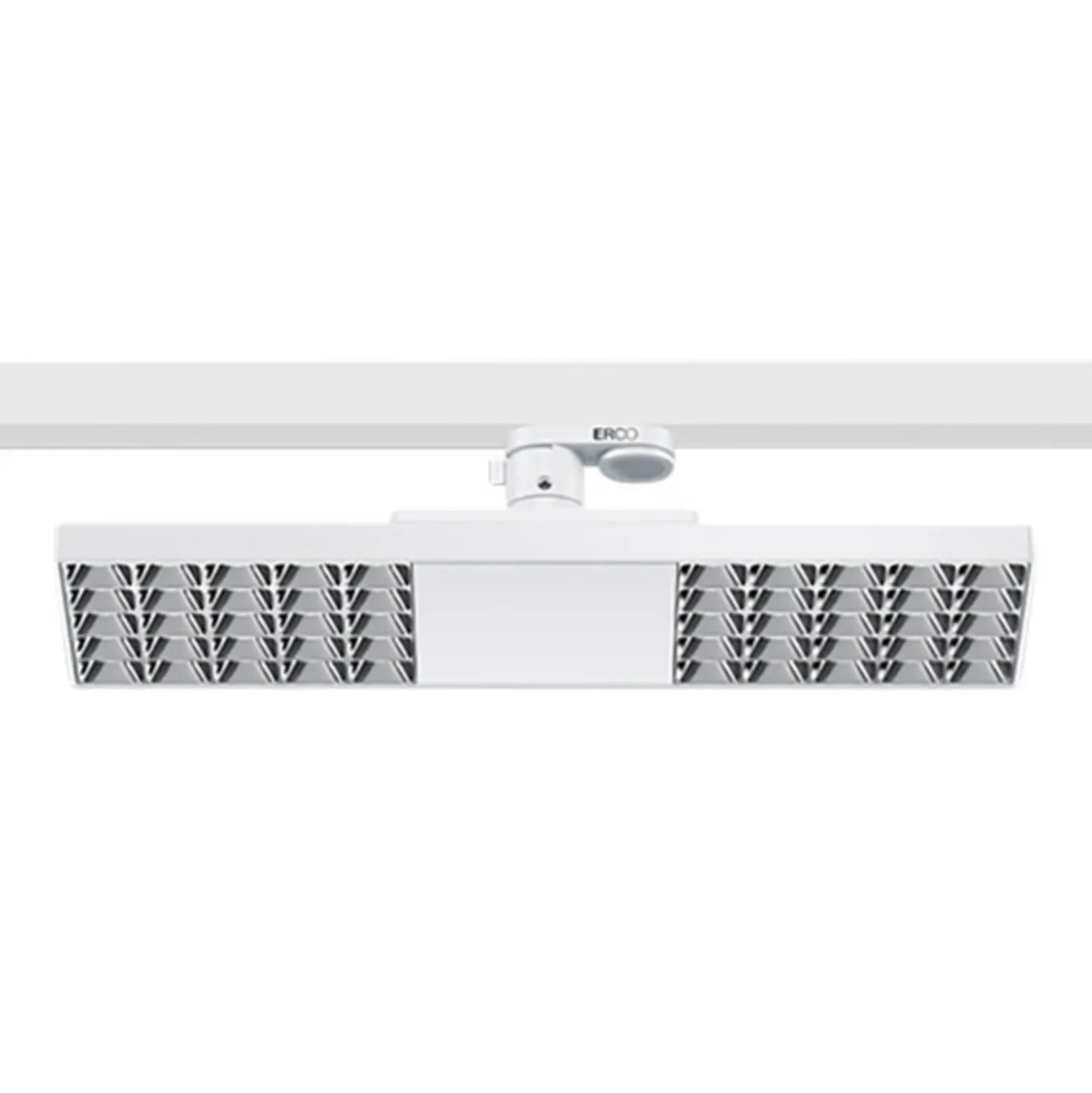 ERCO Jilly 230V 15W oval wide 840 blanco/plata