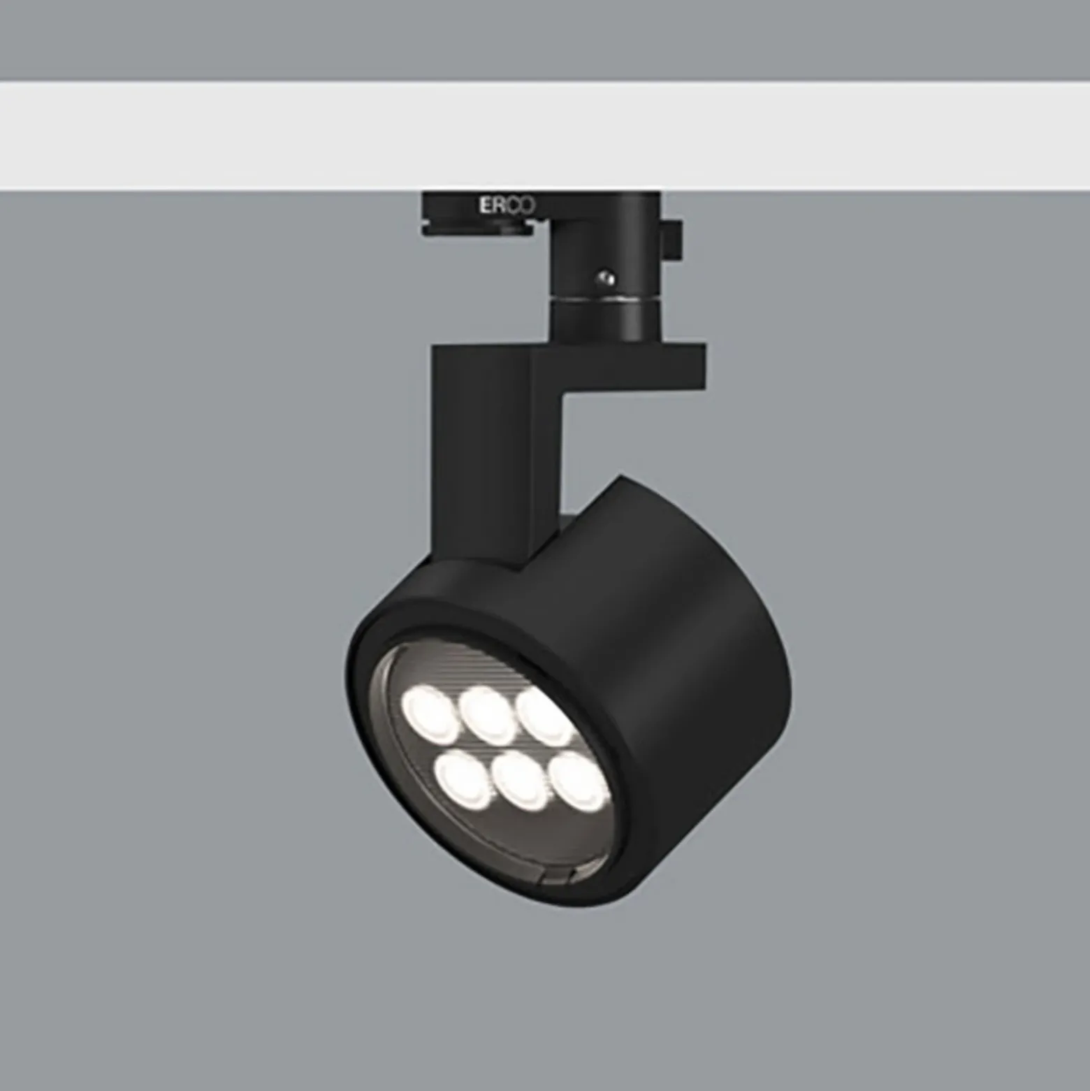 ERCO Parscan 230V Casambi 12W wallwash 930 negro