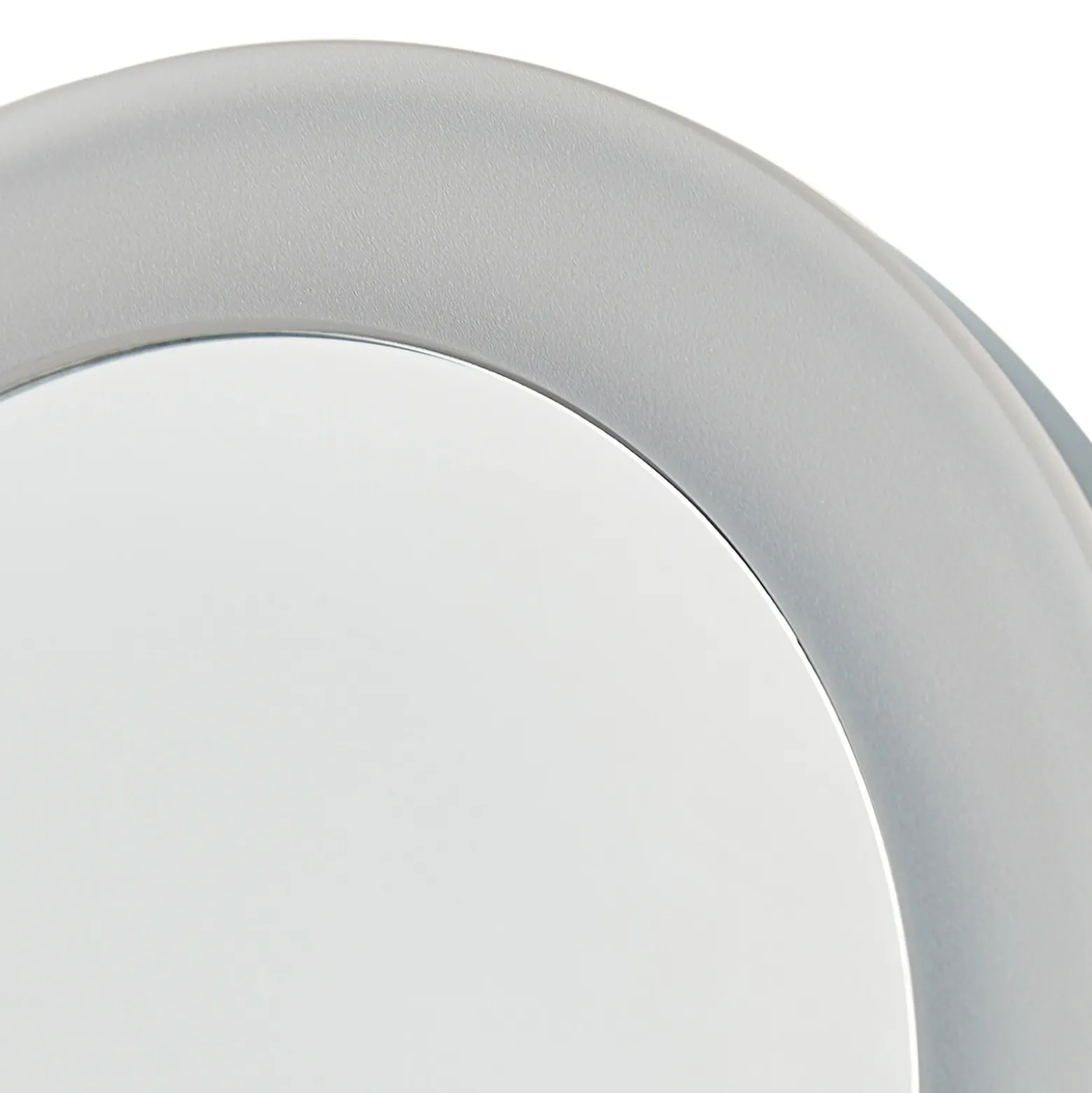 Espejo de cortesía Lucande LED Fyria, cromo, acero, CCT