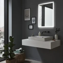 Espejo de pared LED Mirra blanco 60x80 cm IP44 CCT de Paulmann