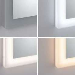 Espejo de pared LED Mirra blanco 60x80 cm IP44 CCT de Paulmann