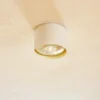 Euluna Chloe downlight empotrable en techo, fijo, blanco