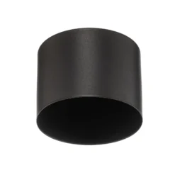Euluna downlight de techo Chloe, negro, Ø 11,5 cm acero rígido